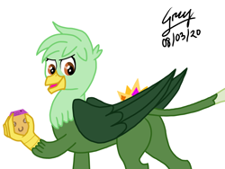 Size: 2048x1536 | Tagged: safe, oc, oc:gregory griffin, griffon, butt, male, plot
