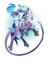 Size: 2378x2914 | Tagged: safe, artist:taiga-blackfield, oc, oc only, pony, unicorn, cloven hooves, high res, horns, leonine tail, simple background, solo, transparent background