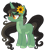 Size: 1920x2159 | Tagged: safe, artist:nightingalewolfie, oc, oc only, oc:sassy sunflower, pony, unicorn, deviantart watermark, female, flower, flower in hair, mare, obtrusive watermark, simple background, solo, sunflower, transparent background, watermark