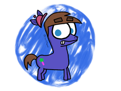 Size: 1066x800 | Tagged: safe, earth pony, pony, simple background, solo, the fairly oddparents, transparent background