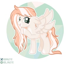Size: 1280x1105 | Tagged: safe, artist:redpalette, oc, pegasus, pony, cute, female, mare, pegasus oc, pointing, wings