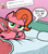 Size: 703x800 | Tagged: safe, artist:wadusher0, oc, oc only, oc:pun, earth pony, pony, ask pun, ask, bed, solo