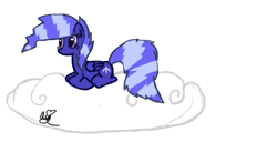 Size: 541x296 | Tagged: safe, artist:googlybear98, oc, oc only, oc:blueball blitz, pegasus, pony, cloud, lying down, lying on a cloud, on a cloud, pegasus oc, simple background, solo, transparent background, wings