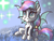 Size: 680x512 | Tagged: safe, artist:dreamyskies, derpibooru exclusive, oc, oc only, oc:dreamyway skies, bat pony, pony, abstract background, bat pony oc, bat wings, chest fluff, cute, dream, ear fluff, female, fluffy, looking up, lowres, mare, night, quick draw, rough, sitting, sketch, smiling, solo, sparkles, starry eyes, stars, this will never finish, wingding eyes, wings