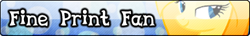 Size: 386x56 | Tagged: safe, artist:bronyxceed, oc, oc:fine print, fan button, solo