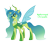 Size: 1149x1015 | Tagged: safe, artist:hate-love12, queen chrysalis, changedling, changeling, changeling queen, g4, changedling queen, changedlingified, cute, cutealis, female, mare, purified chrysalis, simple background, smiling at you, solo, standing, text, transparent background, what if