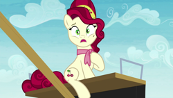 Size: 1280x720 | Tagged: safe, screencap, cherry jubilee, earth pony, pony, g4, party pooped, female, mare, solo