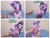 Size: 1280x960 | Tagged: safe, artist:nekokevin, starlight glimmer, human, pony, unicorn, series:nekokevin's glimmy, g4, do not want, female, irl, irl human, looking away, looking down, mare, offscreen character, open mouth, photo, plushie, raised hoof, smiling, solo focus, toothbrush, underhoof