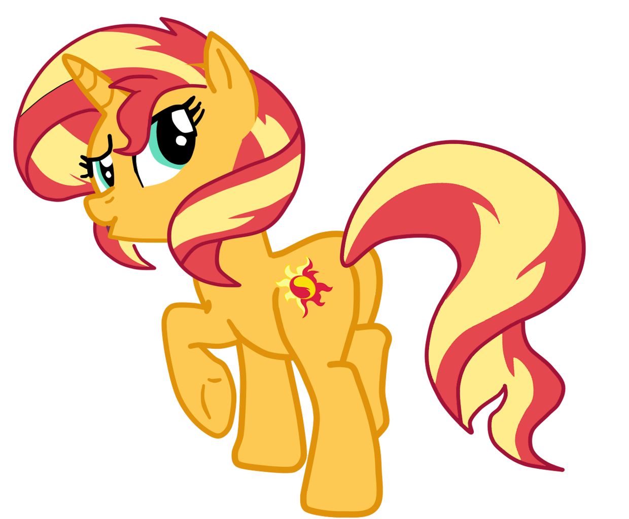 2435321 Safe Artist Gmaplay Sunset Shimmer Pony Unicorn G4