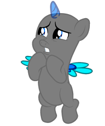Size: 898x1080 | Tagged: safe, artist:intfighter, oc, oc only, alicorn, pony, alicorn oc, bald, base, colt, flying, horn, male, pony base, simple background, solo, transparent background, wings, worried