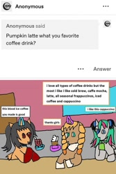Size: 728x1088 | Tagged: safe, artist:ask-luciavampire, oc, pegasus, pony, unicorn, vampire, vampony, tumblr:ask-the-pony-gamers, ask, tumblr