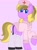 Size: 1534x2048 | Tagged: safe, artist:finnythewolfie, oc, oc only, oc:amber bright, earth pony, pony, happy, nurse, outfit, simple background, smiling