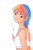 Size: 1200x1800 | Tagged: safe, artist:nicole43323890, rainbow dash, human, g4, clothes, delicious flat chest, ear piercing, female, humanized, piercing, rainbow flat, solo, sweat, tank top, towel