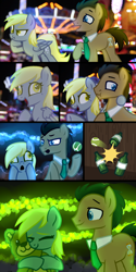 Size: 1400x2800 | Tagged: safe, artist:silvexxx01, derpy hooves, doctor whooves, time turner, earth pony, pegasus, pony, ball, bottle, carnival, comic, commission, cute, derpabetes, doctorderpy, excited, fairground, female, glass bottle, hoof hold, hug, male, mare, merry-go-round, necktie, night, open mouth, raised hoof, shipping, stallion, starry eyes, straight, teddy bear, tennis ball, tongue out, wingding eyes, ych result