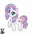 Size: 4300x4600 | Tagged: safe, artist:theretroart88, potion nova, pony, unicorn, g4, g4.5, my little pony: pony life, bedroom eyes, cute, female, lidded eyes, mare, novabetes, open mouth, raised hoof, seductive, seductive look, simple background, solo, transparent background, vector