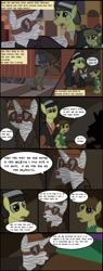 Size: 1280x3376 | Tagged: safe, artist:mr100dragon100, oc, comic:new beginnings and new friends, adam (frankenstein monster), boxcar, comic, dark forest au's matthew, griffin (character)