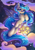 Size: 1000x1414 | Tagged: safe, artist:chaosangeldesu, princess luna, alicorn, pony, g4, cloud, dream walker luna, female, lantern, solo, stars