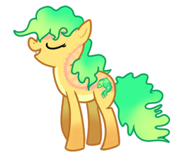 Size: 477x431 | Tagged: safe, artist:frail-ice, oc, oc only, oc:sea foam, earth pony, pony, earth pony oc, eyes closed, simple background, solo, transparent background