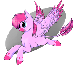 Size: 1600x1400 | Tagged: safe, artist:intfighter, oc, oc only, pegasus, pony, colored hooves, leonine tail, pegasus oc, simple background, solo, transparent background, wings