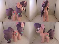 Size: 1597x1199 | Tagged: safe, artist:little-broy-peep, sugar belle, pony, unicorn, g4, female, irl, mare, photo, plushie, solo