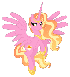 Size: 1740x1900 | Tagged: safe, artist:magicuniclaws, luster dawn, alicorn, pony, g4, alicornified, base used, female, lustercorn, mare, race swap, simple background, solo, transparent background