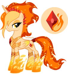 Size: 1920x2106 | Tagged: safe, artist:limedazzle, oc, oc only, oc:ruby flame, alicorn, pony, alicorn oc, concave belly, female, horn, mare, show accurate, simple background, slender, solo, thin, transparent background, wings