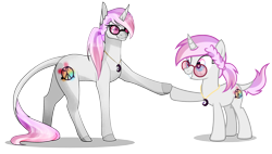 Size: 2612x1487 | Tagged: safe, artist:erroremma, artist:oblivionfall, oc, oc:zahri, pony, unicorn, simple background, sunglasses, transparent background, vector