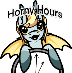 Size: 678x689 | Tagged: safe, oc, oc only, oc:monarch, bat pony, filthy frank, horny hours, meme, simple background, transparent background