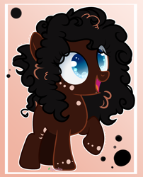 Size: 1752x2172 | Tagged: safe, artist:2pandita, oc, oc only, earth pony, pony, female, filly, solo