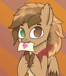 Size: 728x835 | Tagged: safe, artist:ponyangle, oc, pegasus, pony, heterochromia, male, stallion