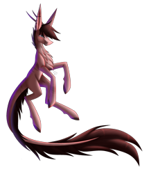 Size: 2180x2535 | Tagged: safe, artist:sadatrix, oc, oc only, earth pony, pony, high res, horns, male, simple background, solo, stallion, transparent background