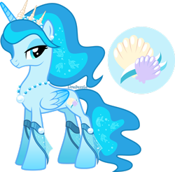 Size: 1920x1890 | Tagged: safe, artist:limedazzle, oc, oc only, oc:sea pearl, alicorn, pony, alicorn oc, concave belly, female, horn, mare, show accurate, simple background, slender, solo, thin, transparent background, wings