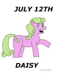 Size: 1000x1200 | Tagged: safe, artist:eunos, daisy, flower wishes, earth pony, pony, g4, digital art, female, simple background, smiling, solo, transparent background