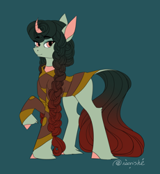Size: 2172x2364 | Tagged: safe, artist:neonishe, oc, oc only, pony, unicorn, commission, high res, solo