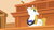 Size: 1920x1080 | Tagged: safe, artist:age3rcm, artist:thealjavis, prince blueblood, pony, unicorn, elements of justice, g4, ace attorney, bowtie, courtroom, creepy, creepy grin, creepy smile, crossover, faic, grin, looking down, male, prosecutor, smiling, smug, solo, stallion