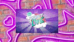 Size: 3840x2160 | Tagged: safe, g4.5, my little pony: pony life, animated, high res, pony life theme song, sound, typography, webm