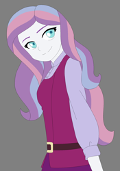 Size: 1232x1761 | Tagged: safe, artist:fantasygerard2000, potion nova, equestria girls, g4, g4.5, my little pony: pony life, clothes, dress, equestria girls-ified, female, gray background, simple background, solo