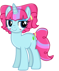 Size: 1563x1903 | Tagged: safe, artist:grapefruitface1, kiwi lollipop, pony, unicorn, equestria girls, g4, base used, equestria girls ponified, female, k-lo, ponified, show accurate, simple background, smug, solo, transparent background, unicorn kiwi lollipop, vector