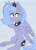 Size: 607x843 | Tagged: safe, artist:c0pter, derpibooru exclusive, princess luna, alicorn, pony, g4, chest fluff, crown, cute, female, filly, jewelry, lunabetes, regalia, s1 luna, smiling, solo, tongue out, woona, young luna, younger