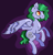 Size: 898x932 | Tagged: safe, artist:dizasterbi, oc, pegasus, pony, art, blue, cutie mark, digital, digital art, flying, green hair, happy, large wings, pixel art, red eyes, redesign, redraw, wings