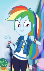 Size: 445x719 | Tagged: safe, screencap, rainbow dash, equestria girls, g4, my little pony equestria girls: better together, run to break free, cropped, cute, dashabetes, female, solo