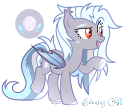 Size: 1660x1409 | Tagged: safe, artist:shineyaris, oc, oc only, oc:evening chill, bat pony, pony, cutie mark, female, freckles, moon, red eyes, reference sheet, simple background, slit pupils, solo, white background