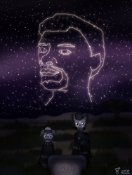 Size: 1600x2133 | Tagged: safe, artist:99999999000, oc, oc:benan, pony, zebra, black panther, chadwick boseman, clothes, cosplay, costume, marvel, marvel cinematic universe, marvel comics, ponified, rest in peace, t'challa