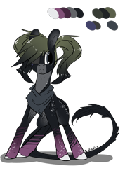 Size: 1615x2263 | Tagged: safe, artist:intfighter, oc, oc only, earth pony, pony, clothes, earth pony oc, hair over one eye, leonine tail, one eye closed, scarf, simple background, solo, transparent background