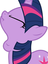 Size: 2100x2800 | Tagged: safe, edit, edited screencap, screencap, twilight sparkle, pony, unicorn, g4, ponyville confidential, female, high res, scrunchy face, simple background, solo, swallowing, throat bulge, transparent background, unicorn twilight, vector