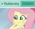 Size: 1086x922 | Tagged: safe, edit, edited screencap, screencap, fluttershy, human, derpibooru, equestria girls, g4, i'm on a yacht, my little pony equestria girls: better together, 200000, cute, female, geode of fauna, happy, magical geodes, meta, milestone, shyabetes, tags