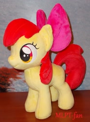 Size: 1016x1368 | Tagged: safe, artist:calusariac, apple bloom, earth pony, pony, g4, irl, photo, plushie, solo