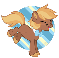 Size: 1394x1384 | Tagged: safe, artist:strawberry-spritz, oc, oc only, earth pony, pony, bowtie, female, mare, simple background, solo, transparent background