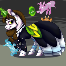 Size: 1000x1000 | Tagged: safe, artist:glowingplayhouse, oc, ghost, pony, undead, unicorn, abdl, cute, female, mare, mdlg, pacifier, wholesome