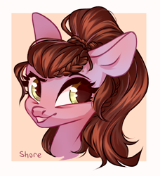 Size: 2894x3169 | Tagged: safe, artist:shore2020, oc, oc only, pony, bust, female, high res, mare, portrait, solo